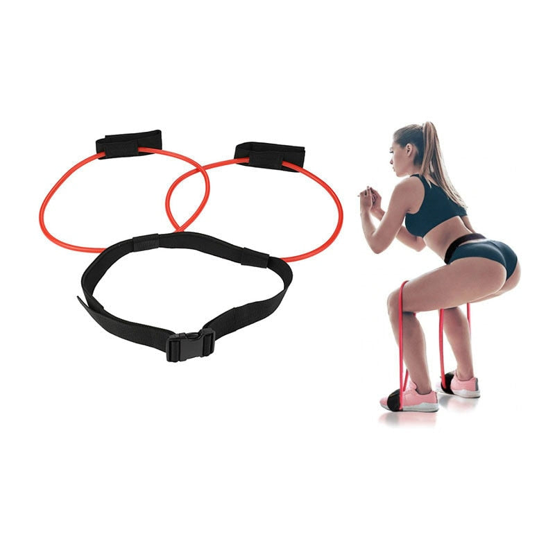 WAIST BELT RESISTANCE BAND