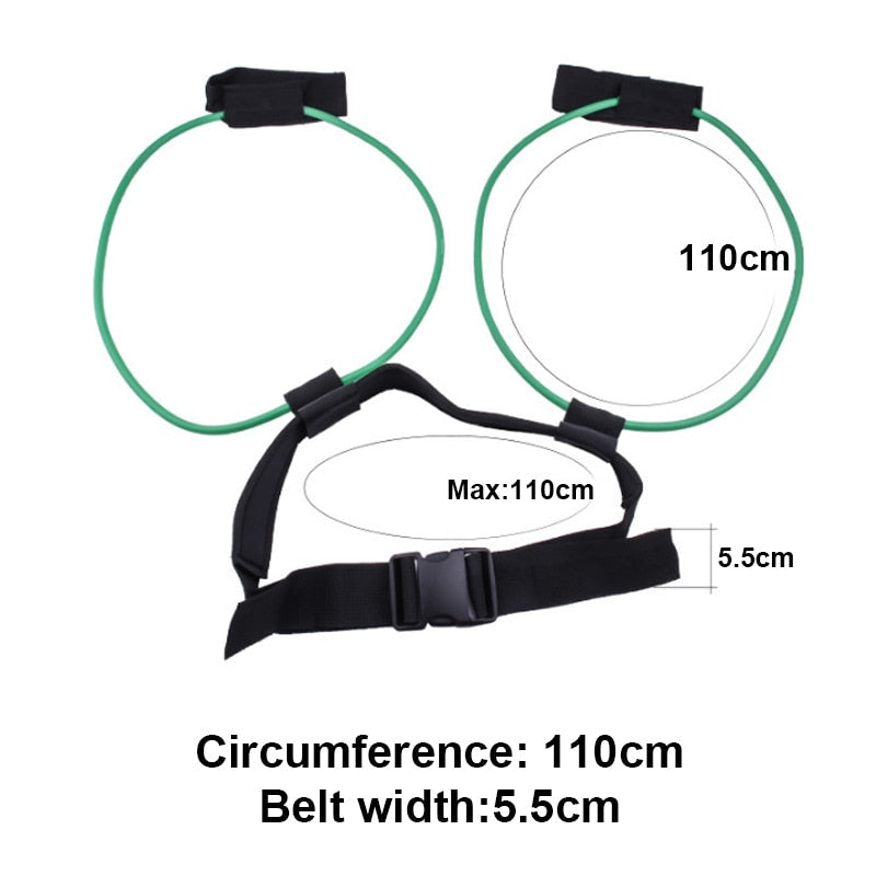 WAIST BELT RESISTANCE BAND