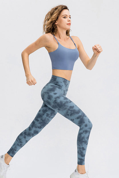 High Waist Tie-Dye Yoga Leggings